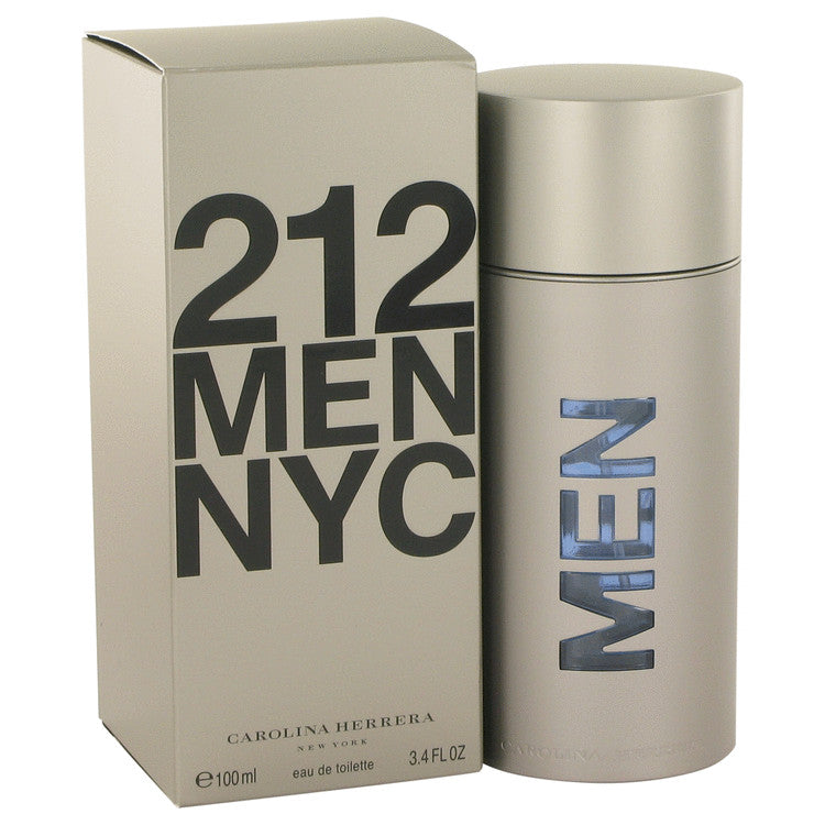 Carolina Herrera 212 Men Fragrance For Men - Timeless Scent - Warm  Sandalwood - Fresh Notes - Beautifully Bright Fragrance - Energetic Green  With