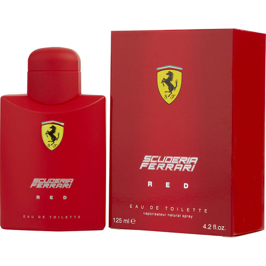 Ferrari Scuderia Red By Ferrari Eau De Toilette For Men - 125ML